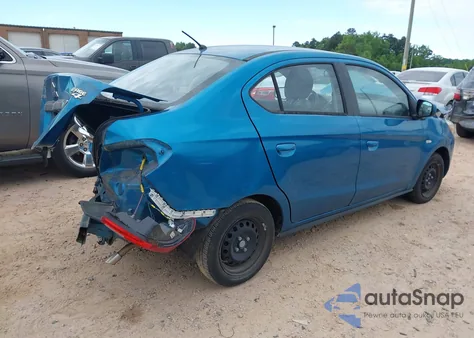 2019 Mitsubishi Mirage G4 Es from USA, damaged, VIN ML32F3FJ2KHF11406